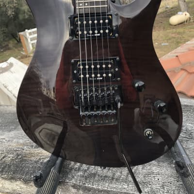 Washburn XMPRO2FR Black burst | Reverb