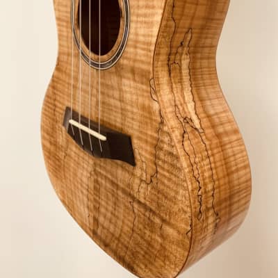 Smiger Spalted Maple Concert Ukulele - 'The Creature' Rorschach image 3