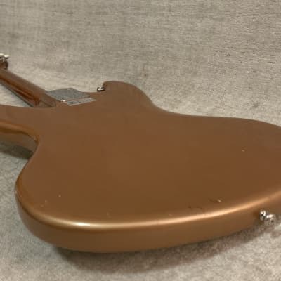 Vintage 1960’s JVC Victor Nivico Astrotone Unitone Model EG-35 Surf Guitar Gold Finish MIJ Japan Teisco Clean! image 19