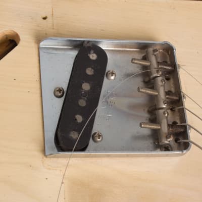 Fender Telecaster Solid Body Electric Guitar (1955), ser. #7792, original tweed hard shell case. image 19