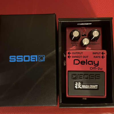 Boss DM-2W Waza Craft Delay Pedal MINT in box | Reverb