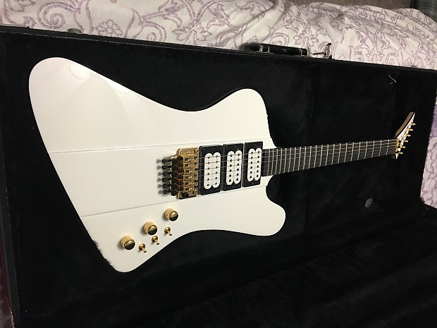Jackson Firebird Custom Shop Snow White NAMM 2016