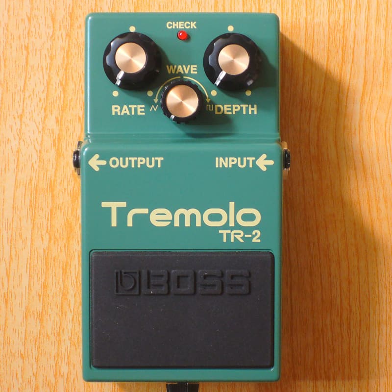 Boss TR-2 Tremolo (Silver Label) | Reverb