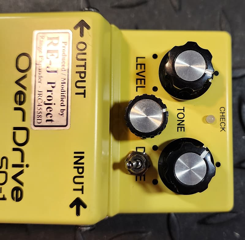 ギター BOSS SD-1 SUPER Over Drive 808mod Analog Man Boss SD-1/808