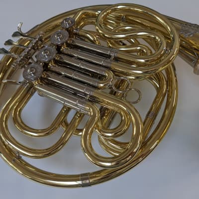 Alexander 1103MAL Double French Horn, Detachable Bell, Yellow