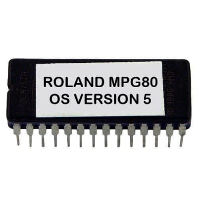 Roland MPG80 Latest OS V 5 Update Upgrade Firmware Eprom MPG-80 MKS-80 Controller Rom