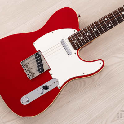 1990 Fender Telecaster Custom '62 Vintage Reissue TL62B-650 Candy Apple Red Near-Mint, Japan MIJ Fujigen image 1