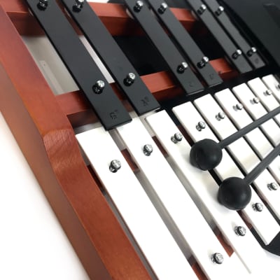 25 Key Wooden Xylophone / Glockenspiel by ProKussion with Bag Case image 6