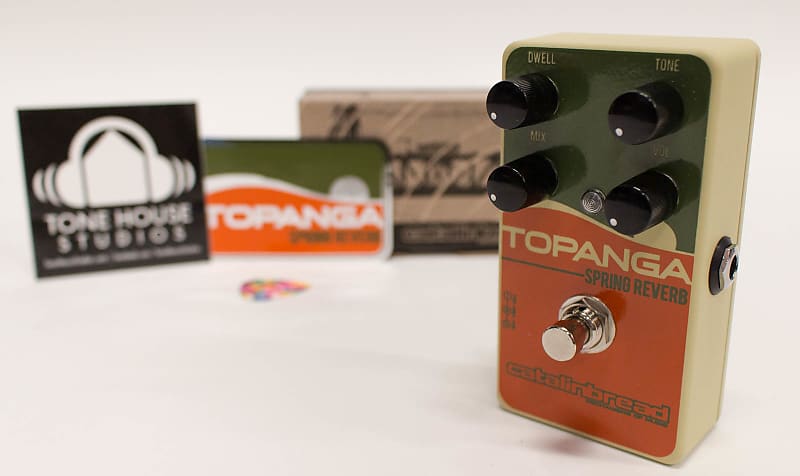 Catalinbread Topanga Spring Reverb Guitar Effect Pedal - Brand New image 1