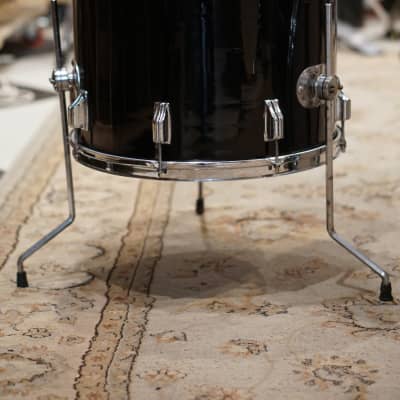 Rogers 12/16/20" Tower/Holiday Drum Set w/Gretsch Hardware 1960s - Black Wrap image 7