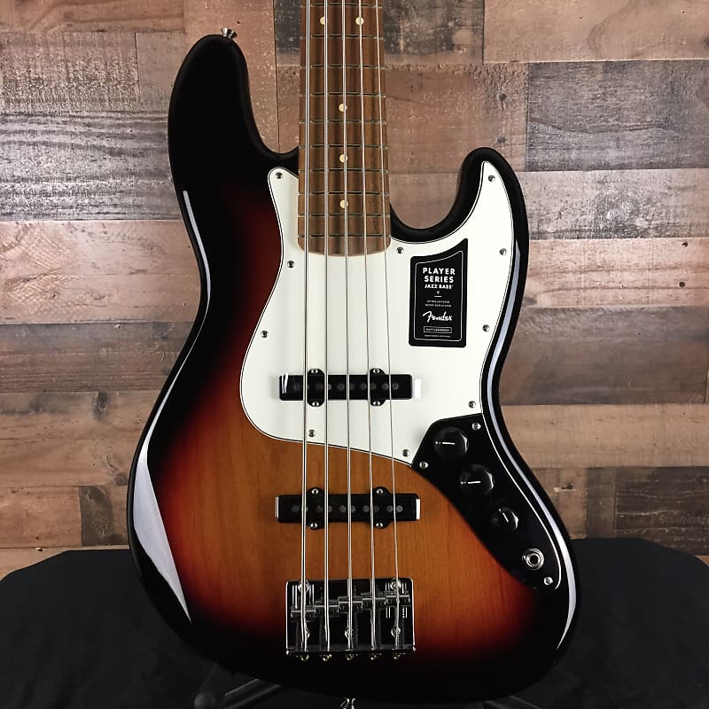 Fender Player Jazz Bass V 5 String 3-Tone Sunburst, Free Ship, 532 image 1