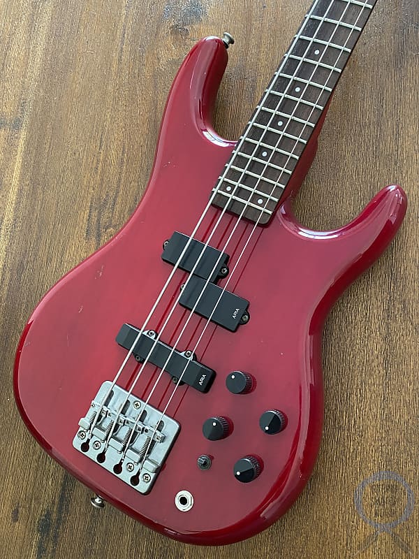 GUITAR BASS Aria ProII RSB Fórmula 1986 Aria Pro II Bass, RSB Formula, Active P/J, Wine Red, MIJ