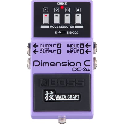 Reverb.com listing, price, conditions, and images for boss-dc-2w-dimension-c-waza-craft