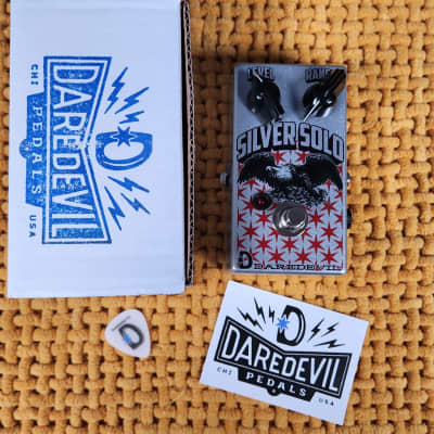 Reverb.com listing, price, conditions, and images for daredevil-pedals-silver-solo-boost
