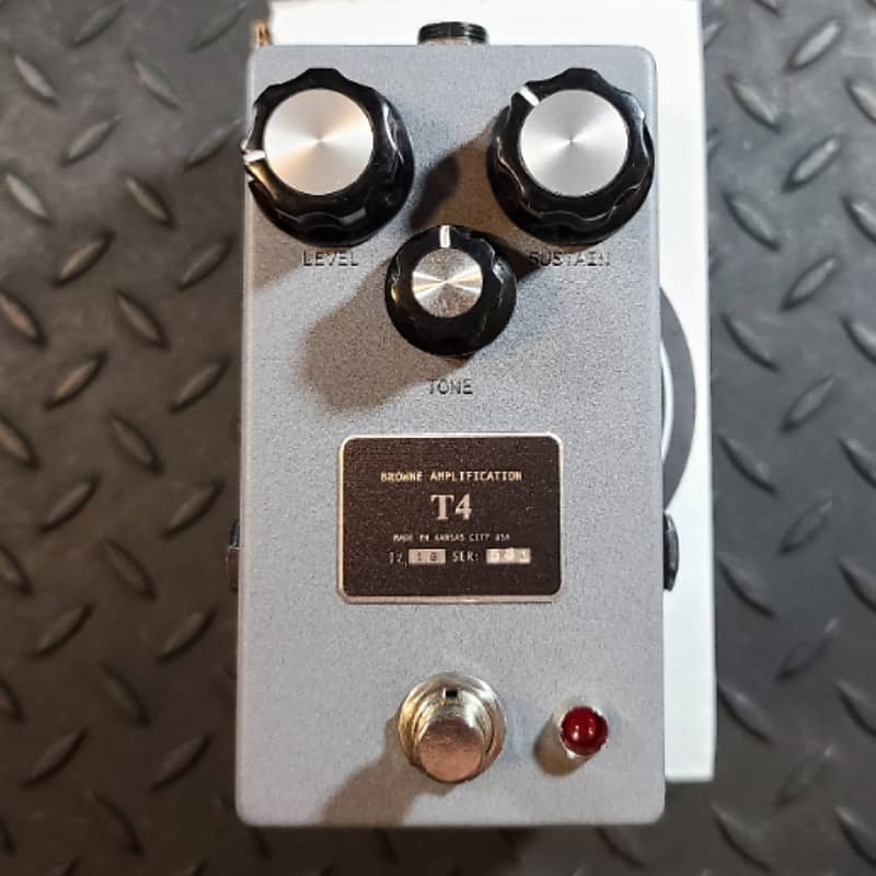 Browne Amplification T4 Fuzz Pedal | Reverb