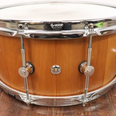 HENDRIX DRUMS 6.5x14" ARCHETYPE STAVE SERIES CHERRY WOOD SNARE DRUM image 6