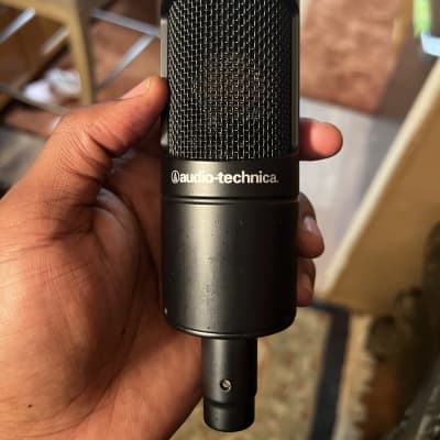 Audio-Technica AT2035 Large Diaphragm Cardioid Condenser Microphone 2010s - Black