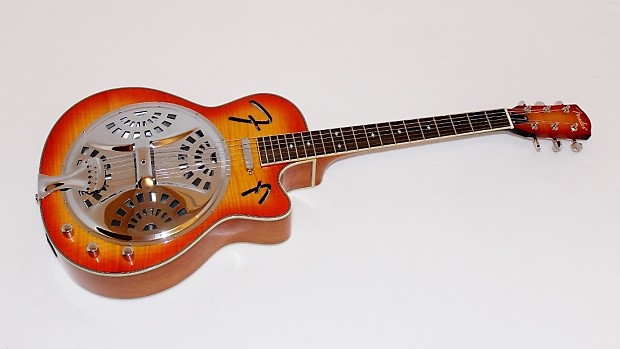 Fender FR50CE Cutaway Acoustic-Electric Resonator Guitar w