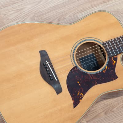 2013 Yamaha A1M Dreadnought Acoustic-Electric with Cutaway in Natural w/ Hard Case (Very Good) *Free Shipping* image 8