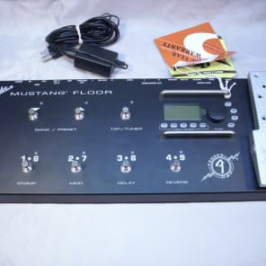 Fender Mustang Floor Guitar Processor with Power Supply | Reverb