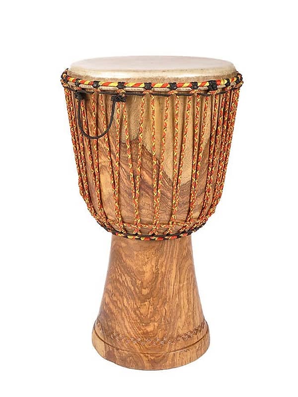 KANGABA Small djembe Mali, dugura, pelle di capra, circa 23x40cm