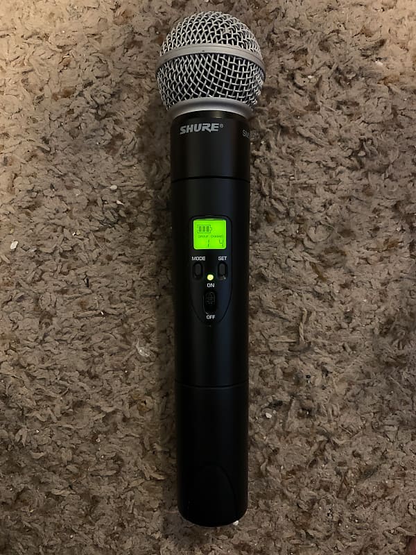 Shure ULX2 G3 470506 MHz Wireless Handheld SM58 Microphone Reverb