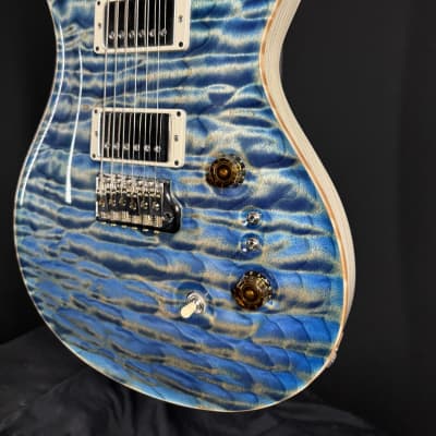 Paul Reed Smith Private Stock #8738 Custom 24 Fat Back 2021 Faded Blue Jean image 4