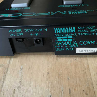 Yamaha MFc-06 midi pedal controller image 6