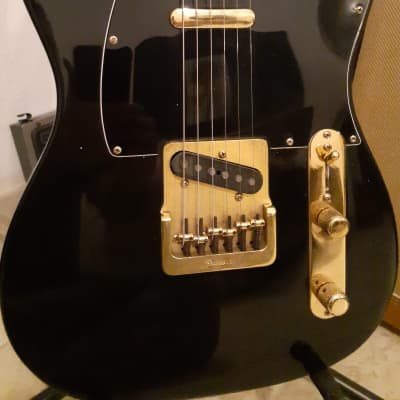 Fender Telecaster  1981 Black and gold image 2