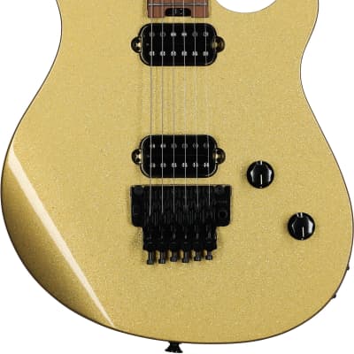 EVH Wolfgang WG Standard Electric Guitar, Gold Sparkle image 2