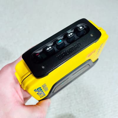 Sony WM-A53 Walkman Cassette Player, Decent Yellow, Running ! | Reverb