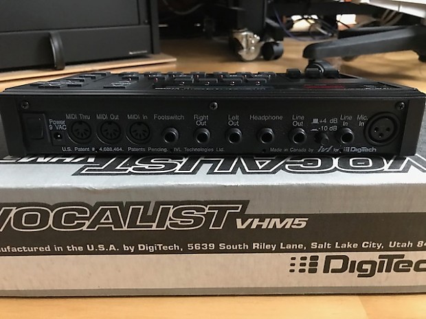 Original Digitech Vocalist VHM5 | Reverb