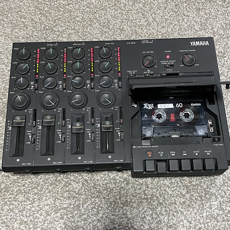 YAMAHA MT-50 analog 4 track multitrack cassette recorder | Reverb