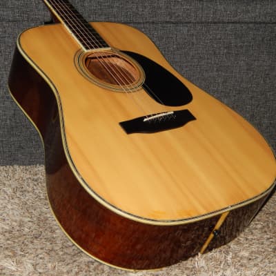 MADE IN JAPAN 1978 - MORRIS W60 - ABSOLUTELY TERRIFIC - MARTIN D41 STYLE - ACOUSTIC GUITAR image 3