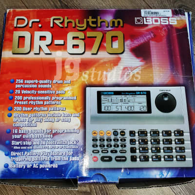 Boss DR-670 - Like New in the Box!