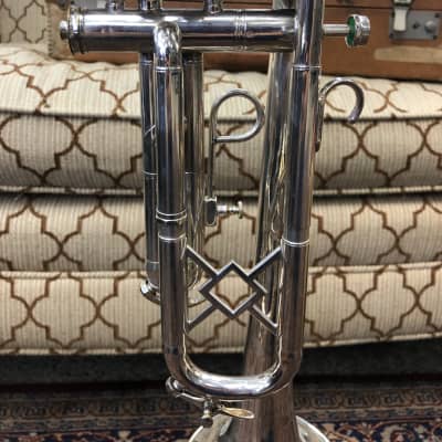 King Liberty Trumpet 1960s Silver image 4