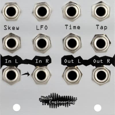 Noise Engineering Imitor Versio -Stereo in/out 12-tap multimode delay w clock sync/tap tempo SILVER image 2