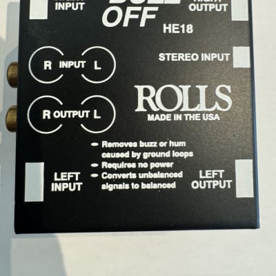 Reverb.com listing, price, conditions, and images for rolls-buzz-off