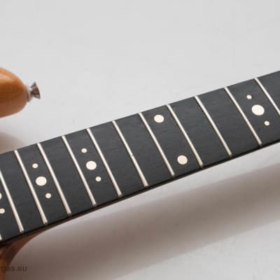 Kay Double Cut, Natural, Neck Through, ebony fingerboard 70's Vintage image 25