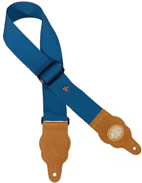 Gaucho Grass Series Hemp Guitar Strap, Cobalt Blue GST100CU Reverb