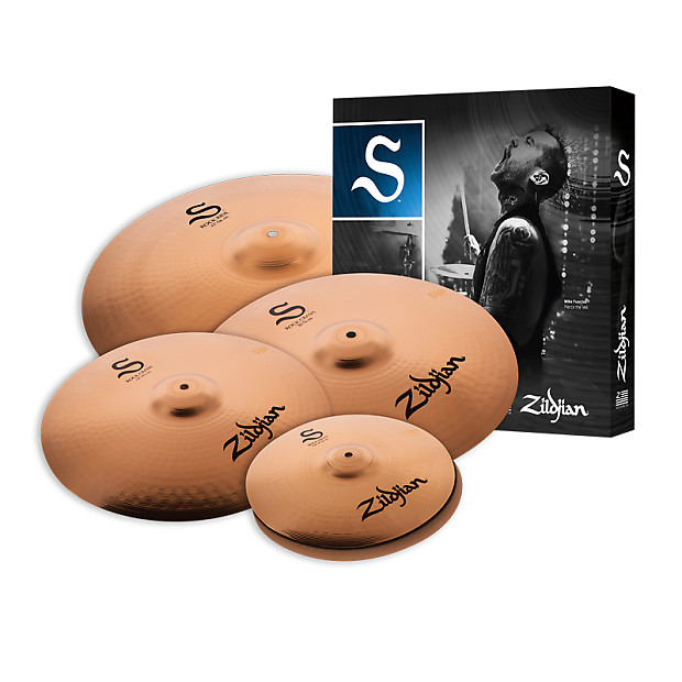 Zildjian S Series Rock Box Set 14" / 16" / 20" w/ Free 18" Crash Cymbal Pack image 1