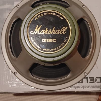 Pair of Celestion Marshall G12 Vintage 16Ω made in UK | Reverb