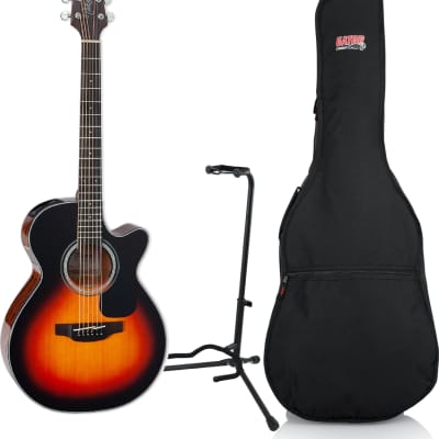 Takamine GF30CE-BSB FXC Body Acoustic/Electric Bundle image 1