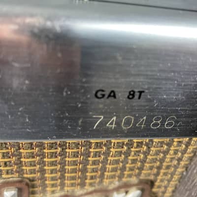 Gibson GA-8T Discoverer Tremolo Tube Amp Serviced 1964 image 4