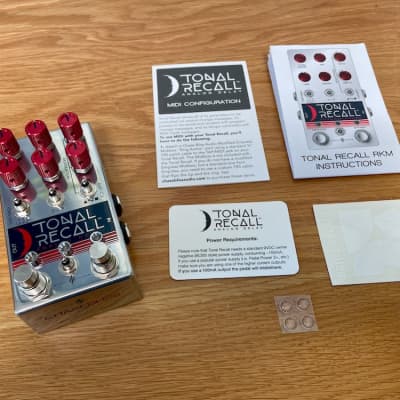 BNIB NEW Chase Bliss Audio Tonal Recall RKM Red Knob Mod Analog Delay 2017 - 2018 - Graphic with Red Knobs image 2