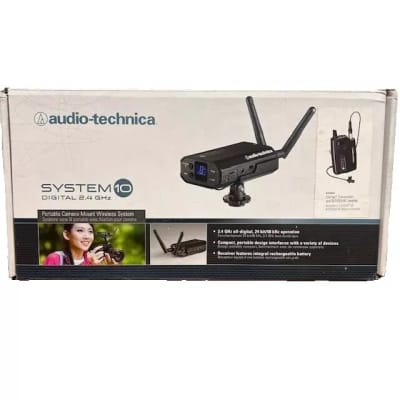 Audio-Technica ATW-1701/L System 10 Wireless Camera Mount Microphone System image 1