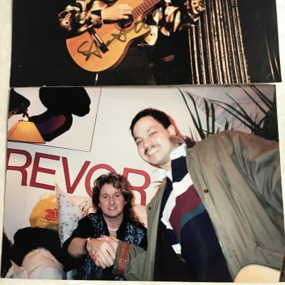 Fender F-210 Steve Howe & Jon Anderson autograph image 4