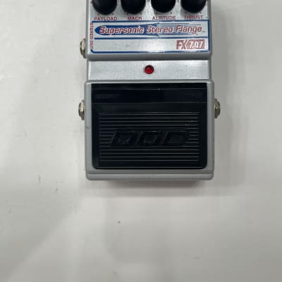 DOD Digitech FX747 Supersonic Stereo Flange Analog Flanger Guitar Effect Pedal for sale
