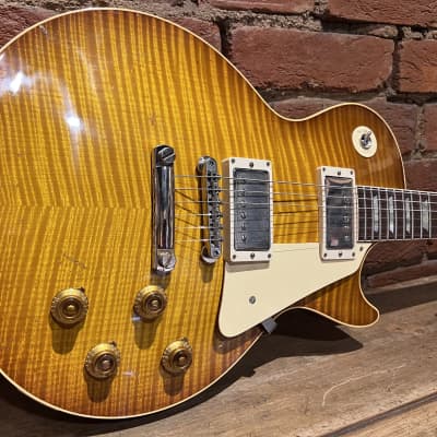 Gibson  Les Paul 59 Std  Aged Dirty Lemon , light Aged image 10