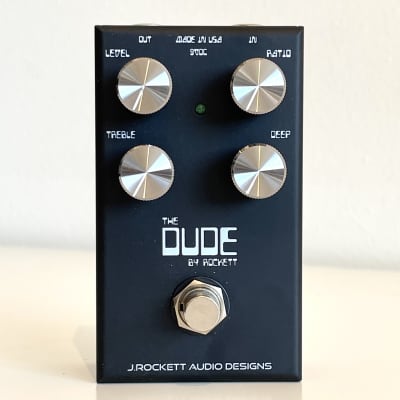 J. Rockett Audio Designs The Dude V2 OD Tour Series Overdrive Boost Distortion Effects Pedal Like New in Box image 1
